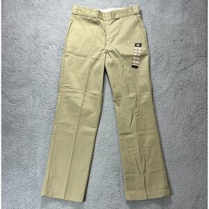 Dickies Original Fit 874 Work Pants Khaki Men's W32xL32 (Actual W32xL31) VTG NMT